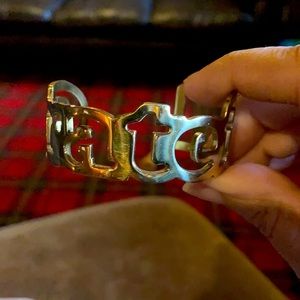 Rustic cuff bracelet